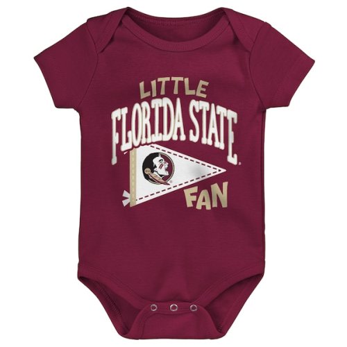 Newborn Outerstuff Garnet Florida State Seminoles Little Banner Bodysuit