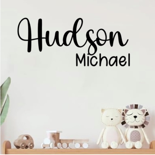 Personalized Name Sign for Nursery - Custom Wooden Name Signs for Kids Room, Personalized Nursery Name Sign - Perfect Kids Room Decor, Wall Name Decoration & Wedding signs, Family Name Signs