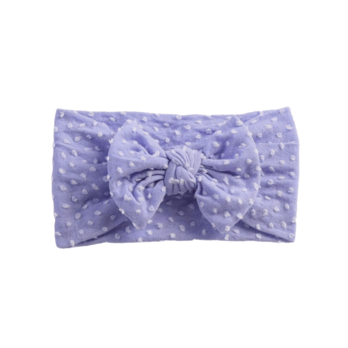 Dotty Bow, Blue Lilac