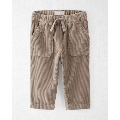 Baby Organic Cotton Corduroy Drawstring Pants - Little Planet | Carter's
