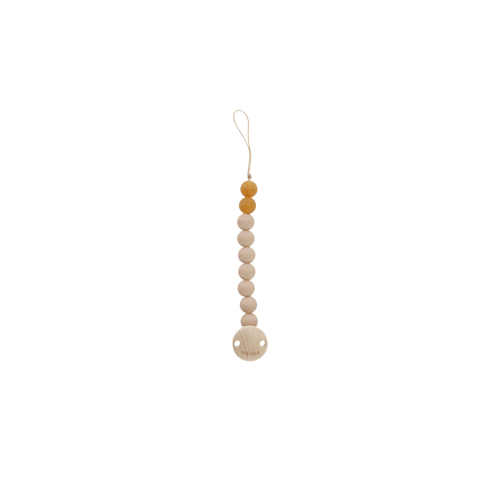 Pacifier Holder - Sandy Nude  Hevea