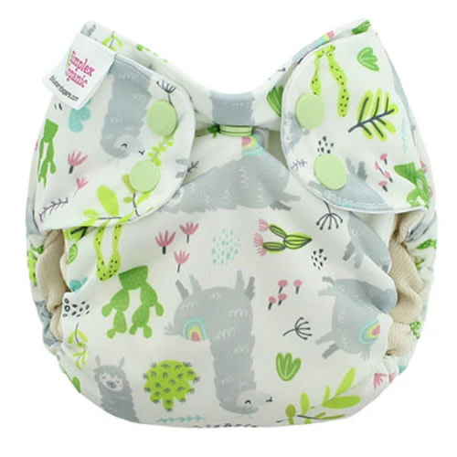 Newborn All in One - Color: “Baby Llama” - Blueberry Simplex
