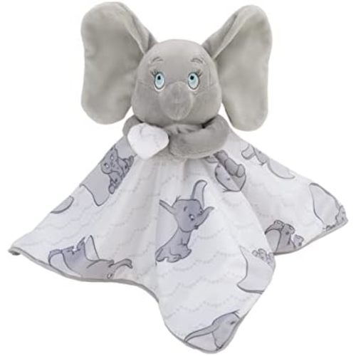 Disney Dumbo White and Grey Lovey Security Blanket