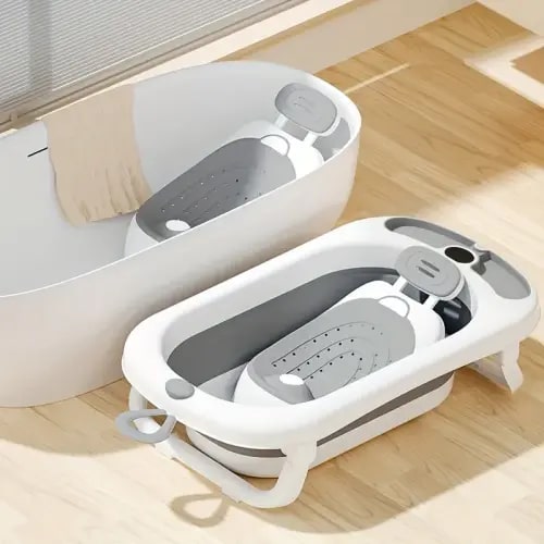 baby bathtub support adjustable height - Temu