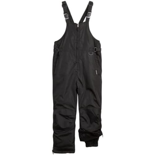 Perry Ellis Kids Insulated Waterproof Snow Bib with Zip Cuff (5-18)