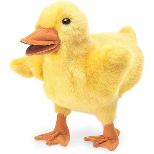 Folkmanis Duckling Hand Puppet, Yellow, 1 EA (2922)
