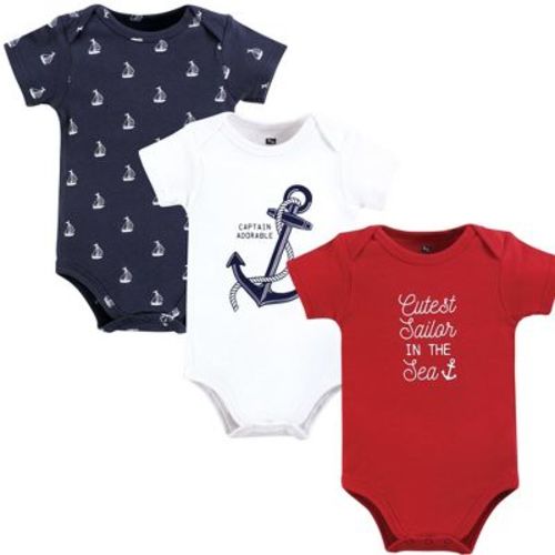 Luvable Friends Hudson Baby Bodysuits 3pk