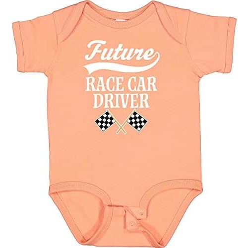 inktastic Future Race Car Driver Racing Baby Bodysuit