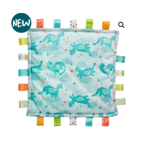 Taggies Original - Drax Dragon - 12x12" - Mary Meyer Stuffed Toys