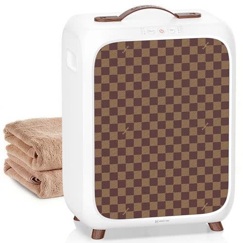 Keenray Towel Warmer Bucket, Luxury Rectangle Towel Warmer for Bathroom with Timer & Delay, Customized Fragrance, Child Lock, Fits 2 Large Towels, Blankets, Bathrobes, Ideal Gift for Him & Her