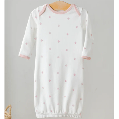 NOLA TAWK - Organic Cotton Gown - Fluer De Rose
