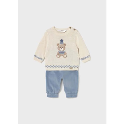 Newborn Boy Pants and Sweater Set