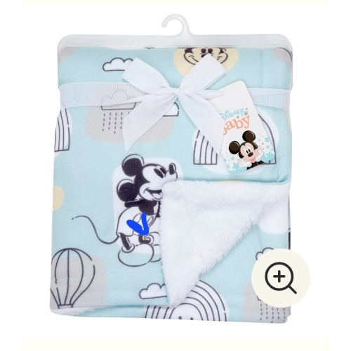 Classic Mickey Baby Blanket