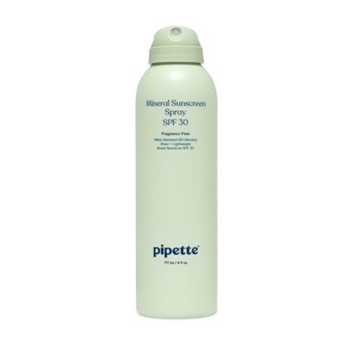 Pipette Mineral Sunscreen Spray - SPF 30 - 6 fl oz: Whole Body Protection, Hypoallergenic, Paraben & Sulfate-Free