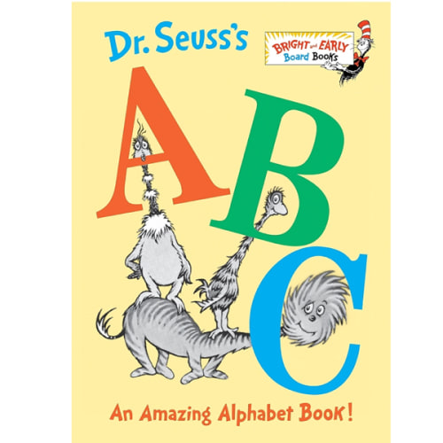 Dr. Seuss's ABC: An Amazing Alphabet Book! (Bright & Early Board Books)