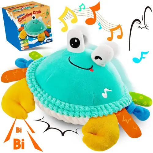 Annexfun Baby Toys 12-18 Months-3 in 1 Musical Dancing Crawling - TikTok Shop