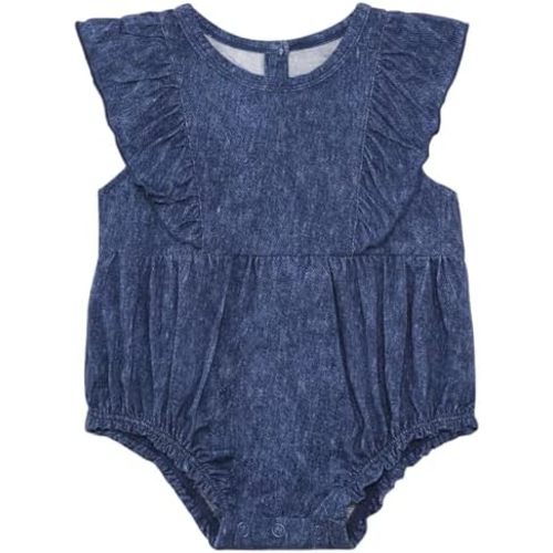 DREAM HALO® | Sleeveless Flutter Sleeve Bodysuit