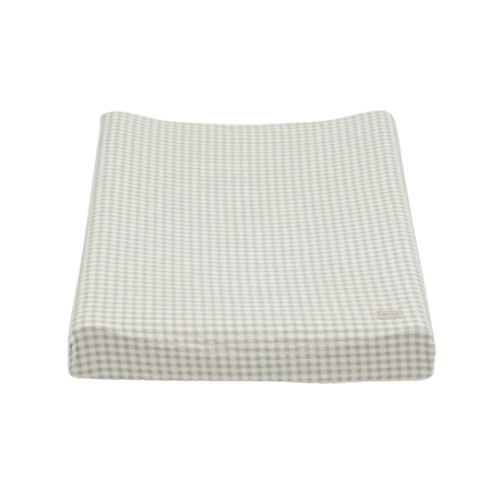 Changing Mat Cover Vichy Blue · Minicoton