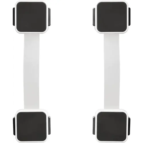 Munchkin® Xtraguard™ Child Safety Cabinet Locks, Double Locking Latches for Babyproofing Appliances, Toilets and More, 2 Count