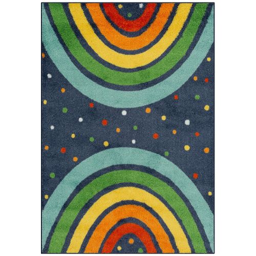 The Big One Kids™ Rug Rainbow Washable Shag