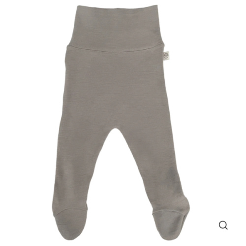 Baby Footed Pants, Merino Wool, Sage