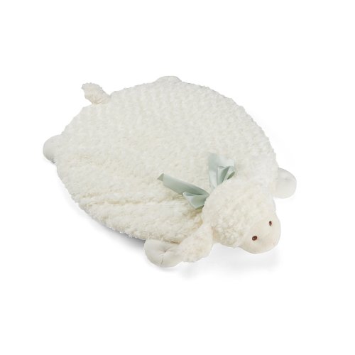 Edgehill Collection Baby Lamb Plush Tummy Time Cushion