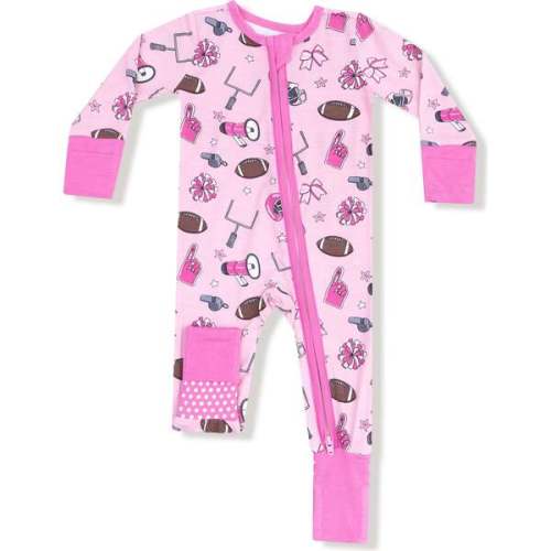 Convertible Romper, Pink Football - Angel Dear | Maisonette