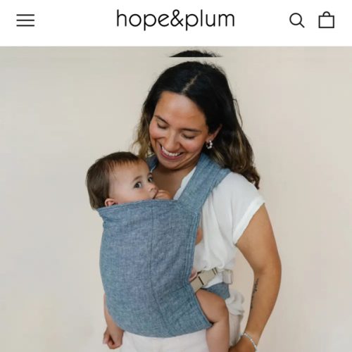 Hope and Plum Baby Carrier Gift Card
