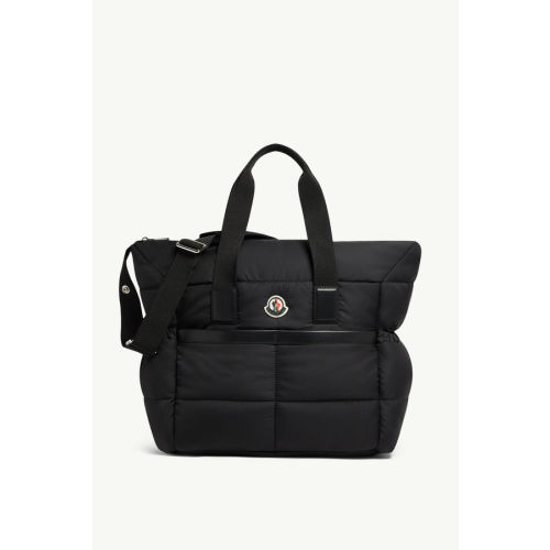 Black Nylon Diaper Bag - Accessories for Children | Moncler US