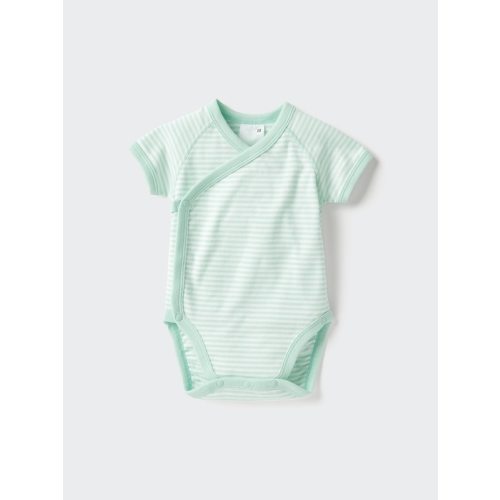 Baby Baby Bodysuit Short Sleeve | Open Front | UNIQLO US