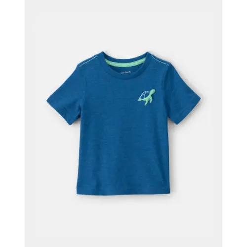Baby Boy Sea Turtle Graphic Tee - Blue | Carter's