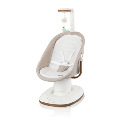 Evenflo Elara 2-in-1 Smart Motion Swing & Soothing Nest, Coastal Coffee