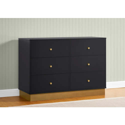 James 6 Drawer Dresser with Interlocking Drawers | Delta Children