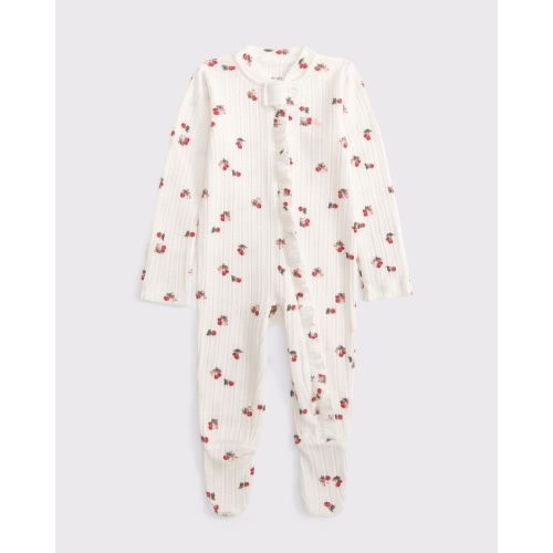 baby essential icon footed one-piece
