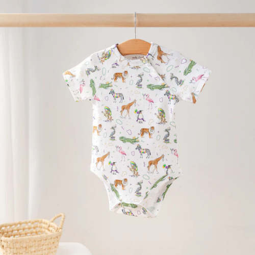 Zoo Krewe Organic Cotton Onesie | JuJu's Kids Boutique