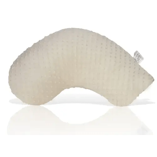 Travel Nursing Pillow Ivory Dot - Portable Baby Pillow - Luna Lullaby