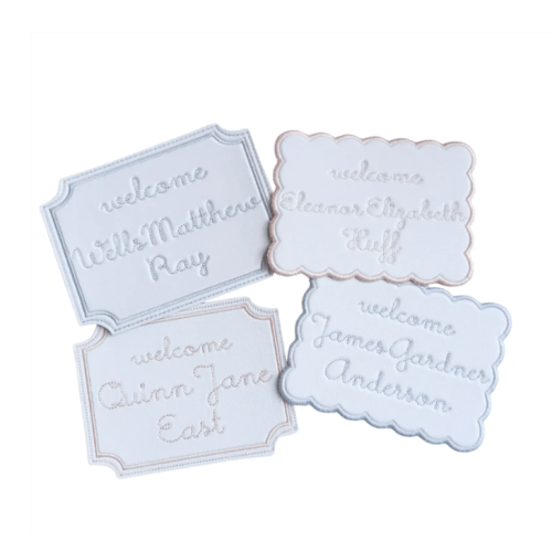 Newborn Welcome Pennants