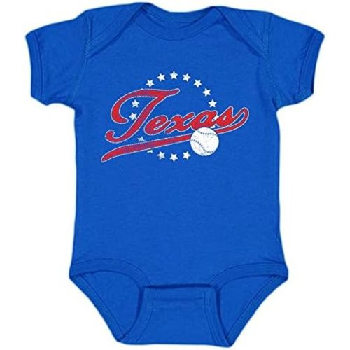 Retro Vintage Style Kid's Onesie for Baseball Fans