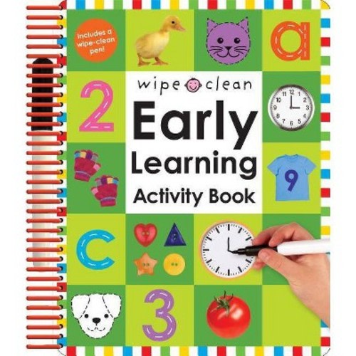 Wipe Clean Early Learning Activity Book -   - by Roger Priddy