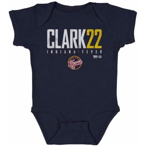 500 LEVEL Caitlin Clark Indiana Fever One-Piece Infant Bodysuit - Caitlin Clark Indiana Fever Elite