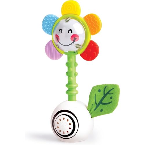 Hape Musical Flower Rattle | Multisensory Toy for Babies