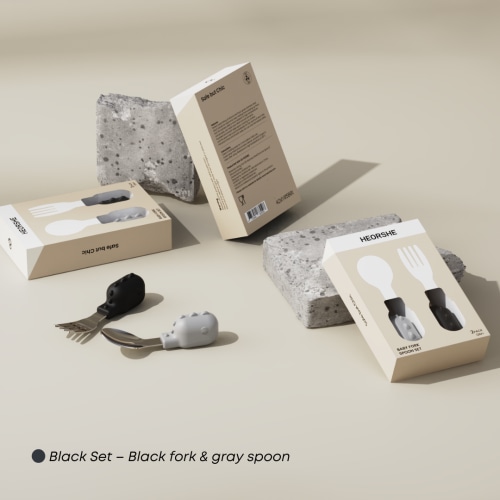 aby Fork & Spoon Set for Toddlers 12M+ | EUROMALLUSA