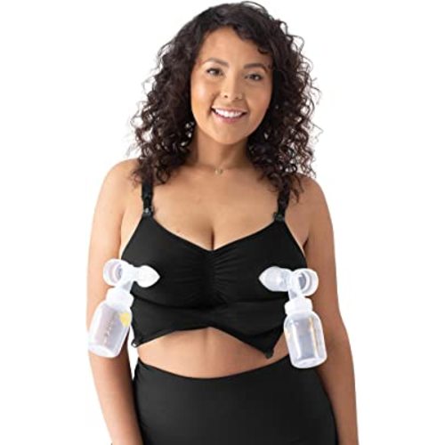 Kindred Bravely Sublime Hands Free Pumping Bra | Patented All-in-One Pumping & Nursing Bra with EasyClip