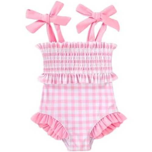 YOUNGER TREE Toddler Girl Swimsuit Baby One Piece Swimwear Summer Beach Bathing Suit for Girls