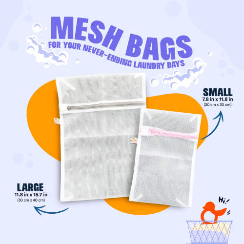 Mesh Laundry Bags: Protect and Organize Your Laundry | Shop Lil Helper