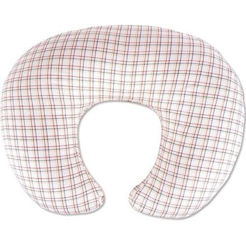 Nursing Pillow, Breastfeeding Pillow with Removable Cover, Ergonomic Breast Feeding Pillow, Baby Feeding Support Pillow for Mom Easier Breastfeeding- Original Size/Red