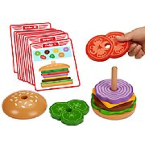 Create-A-Burger Sequencing Stacker