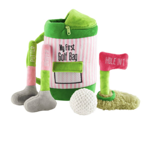 Pink Golf Plush Play Set | Mud Pie