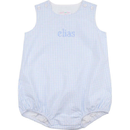 Blue Windowpane Bubble