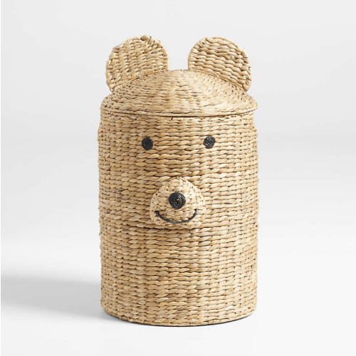 Bear Woven Kids Hamper with Handles